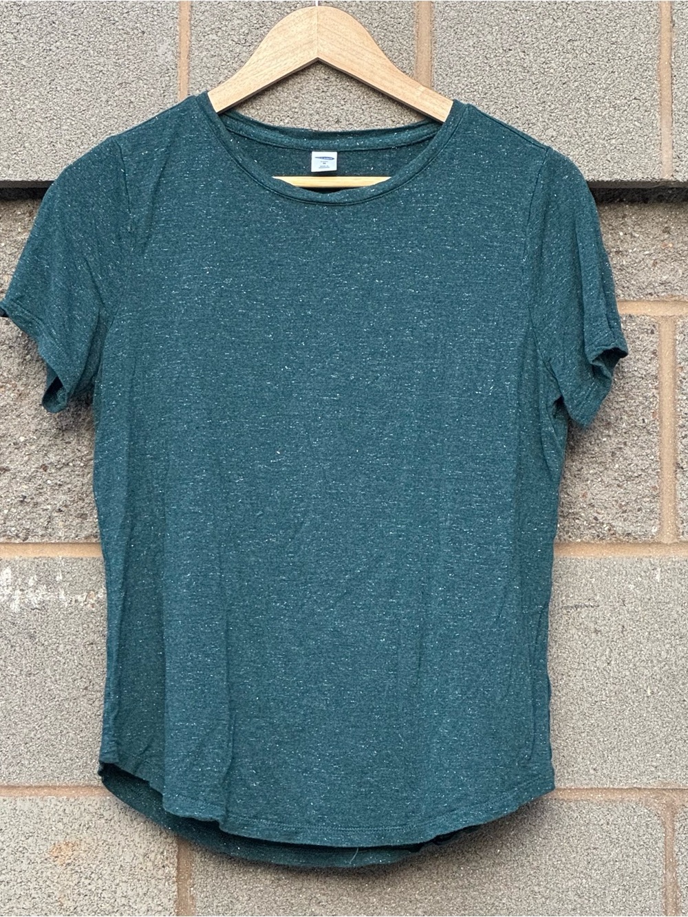 Women’s Old Navy Luxe Dark Teal Sparkly Shirt Medium